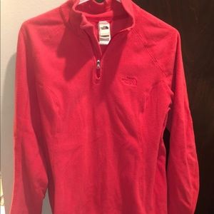 Pink north face